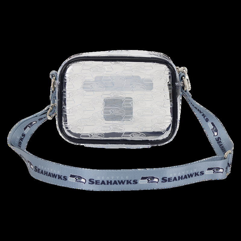 Loungefly NFL Seattle Seahawks Clear Crossbody Stadium Bag