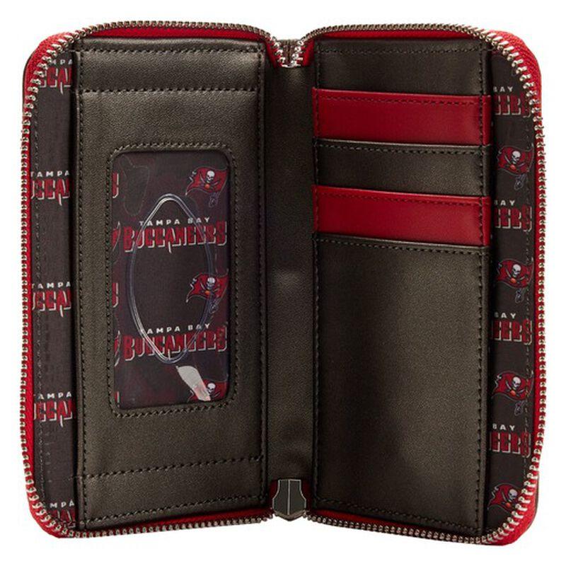 Loungefly NFL Tampa Bay Buccaneers Patches Zip Around Wallet
