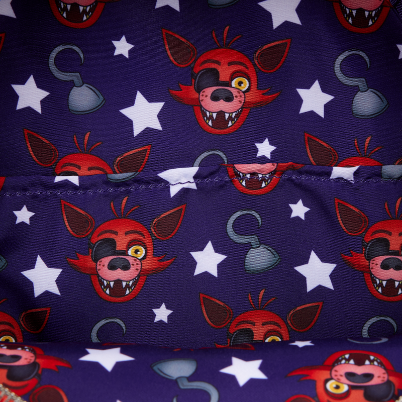 Loungefly NYCC Limited Edition Five Nights At Freddy's Foxy Cosplay Lenticular Mini Backpack