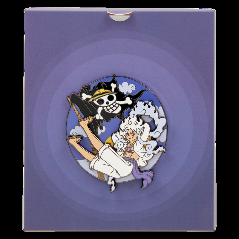 loungefly NYCC Limited Edition ONE PIECE GEAR5 Luffy 3" Collector Box Sliding Pin