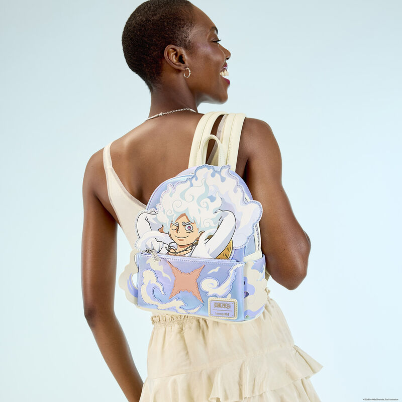 loungefly NYCC Limited Edition ONE PIECE GEAR5 Luffy Glow Cosplay Mini Backpack