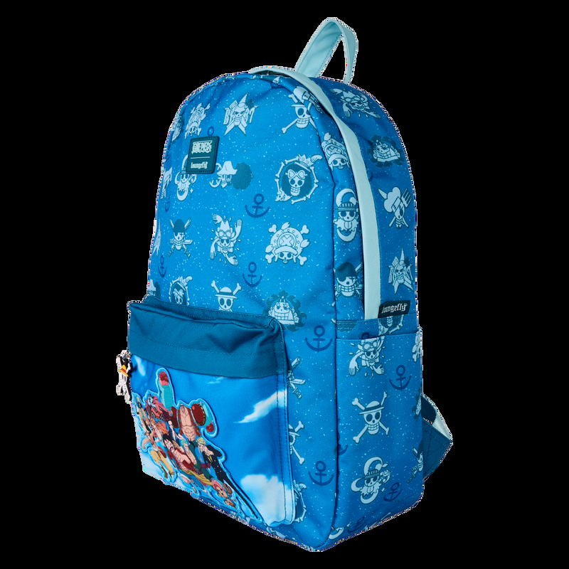 Loungefly One Piece All-Over Print Full-Size Backpack
