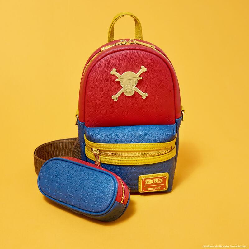 Loungefly One Piece Convertible Sling Crossbody Bag With Coin Bag