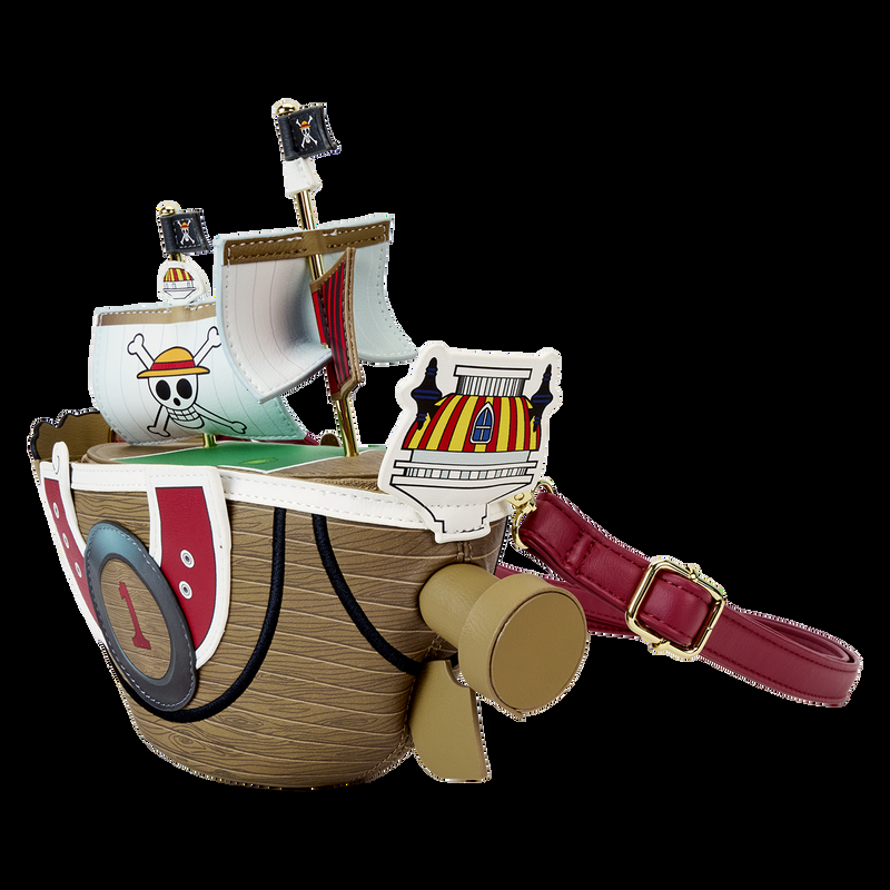 Loungefly One Piece Thousand Sunny Ship Figural Crossbody Bag