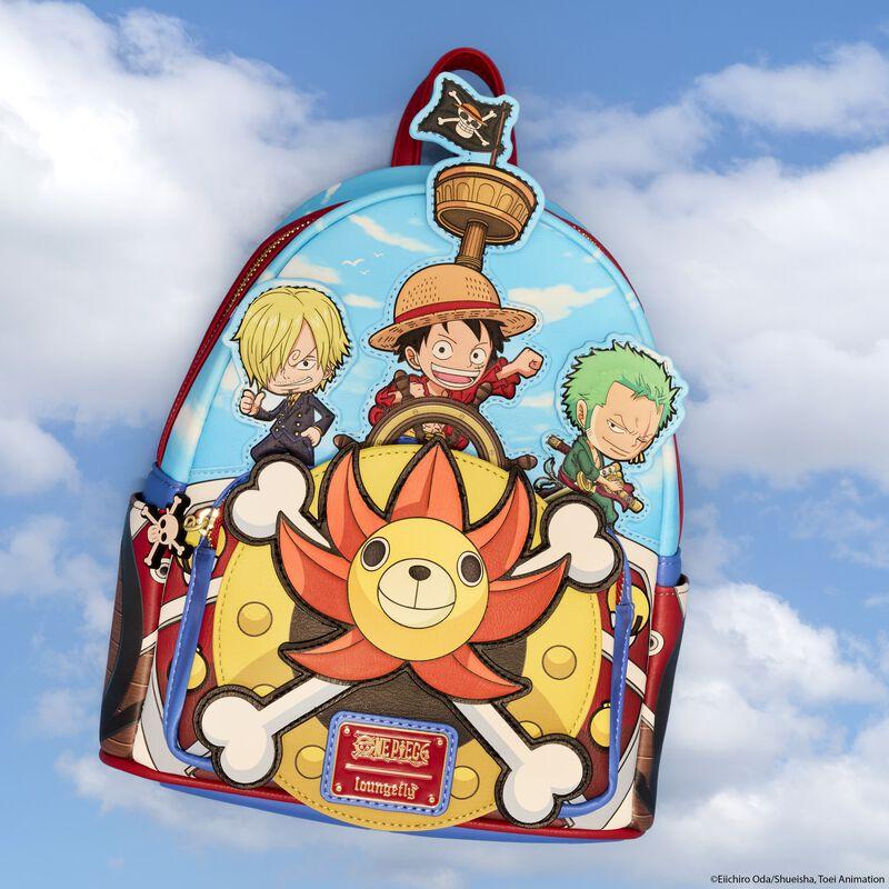 loungefly One Piece Thousand Sunny Ship Mini Backpack