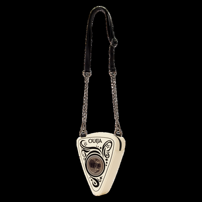 Loungefly Ouija Planchette Lenticular Glow Figural Crossbody Bag
