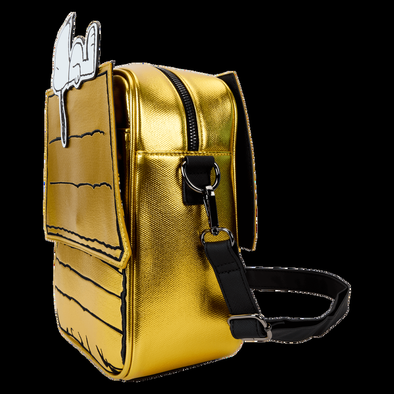 Loungefly Peanuts 75th Anniversary Snoopy Doghouse Crossbody Bag