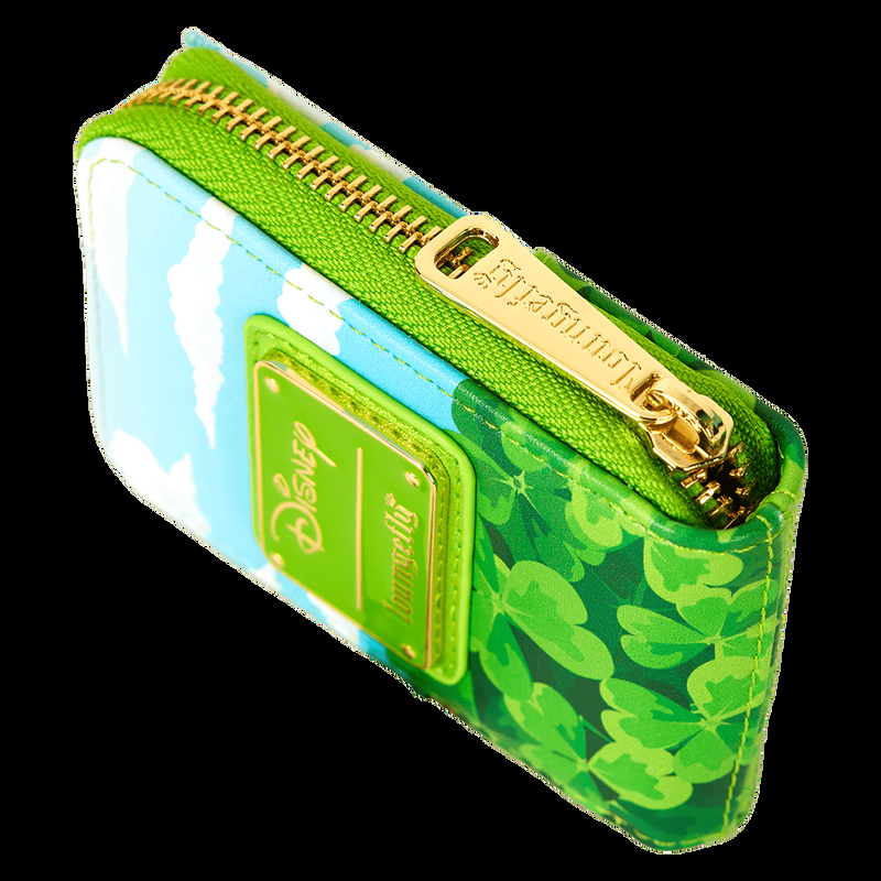 Loungefly Peter Pan Tinker Bell Exclusive Clover Accordion Wallet