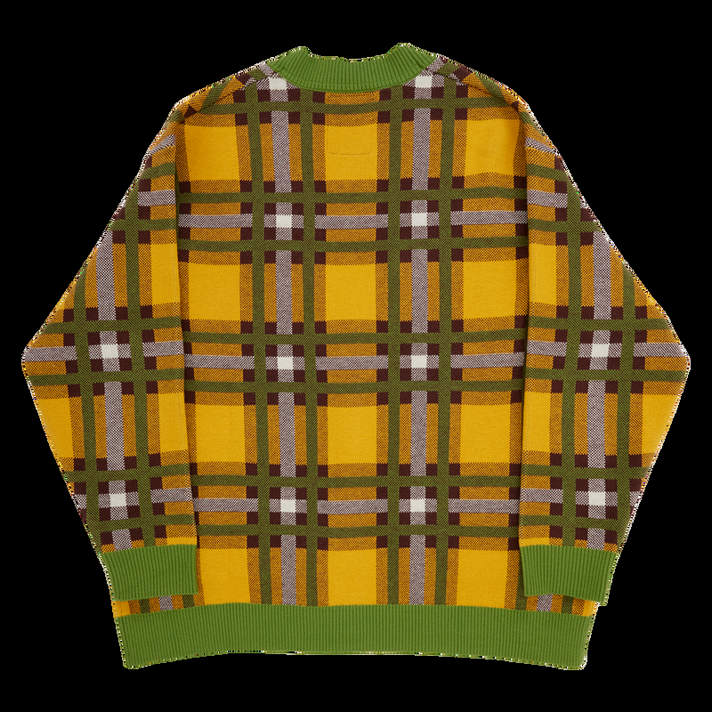 Loungefly Pluto 95th Anniversary Plaid Knit Cardigan