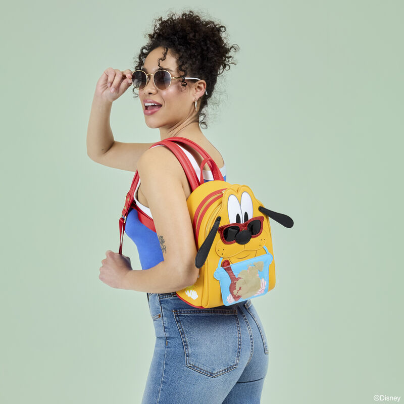 loungefly Pluto Exclusive Summer Beach Cosplay Mini Backpack