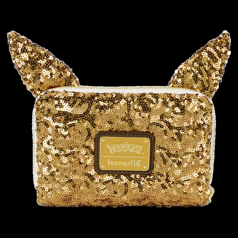 Loungefly Pokémon Exclusive Eevee Sequin Cosplay Zip Around Wallet