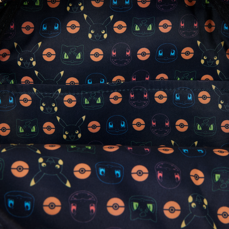 Loungefly Pokémon Faux Denim All-Over Print Mini Backpack