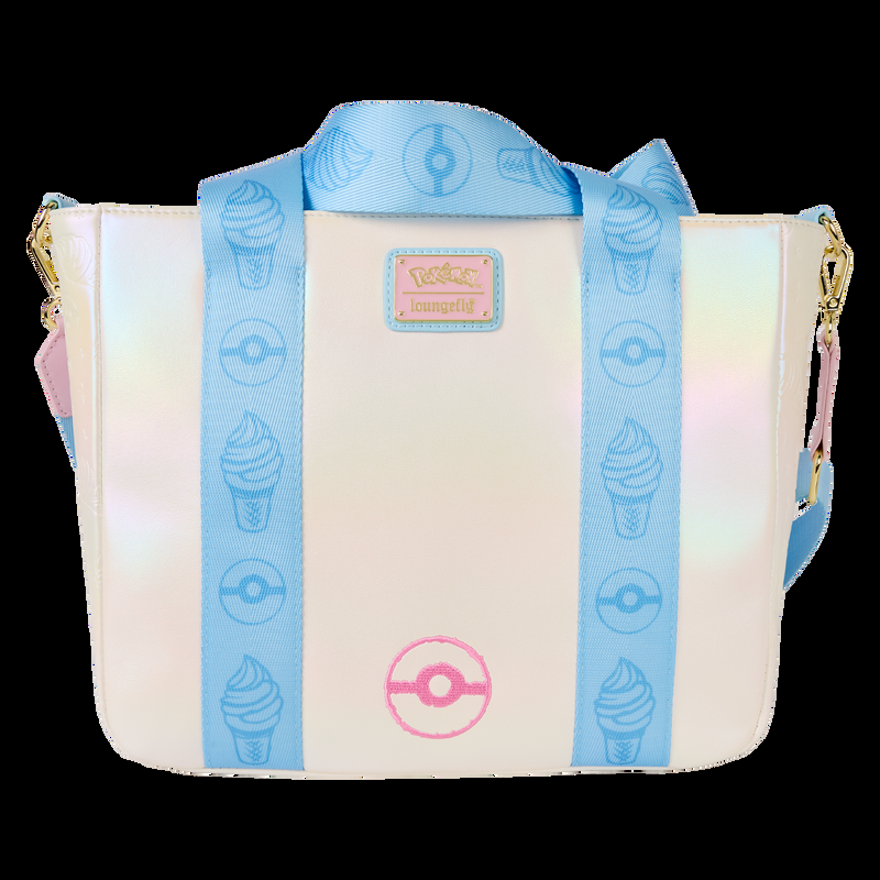 Loungefly Pokémon Iridescent Pikachu Tote Crossbody Bag With Coin Bag