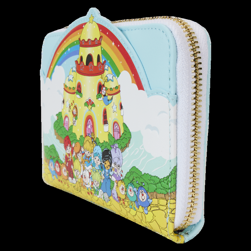 Loungefly Rainbow Brite™ Color Castle Zip Around Wallet