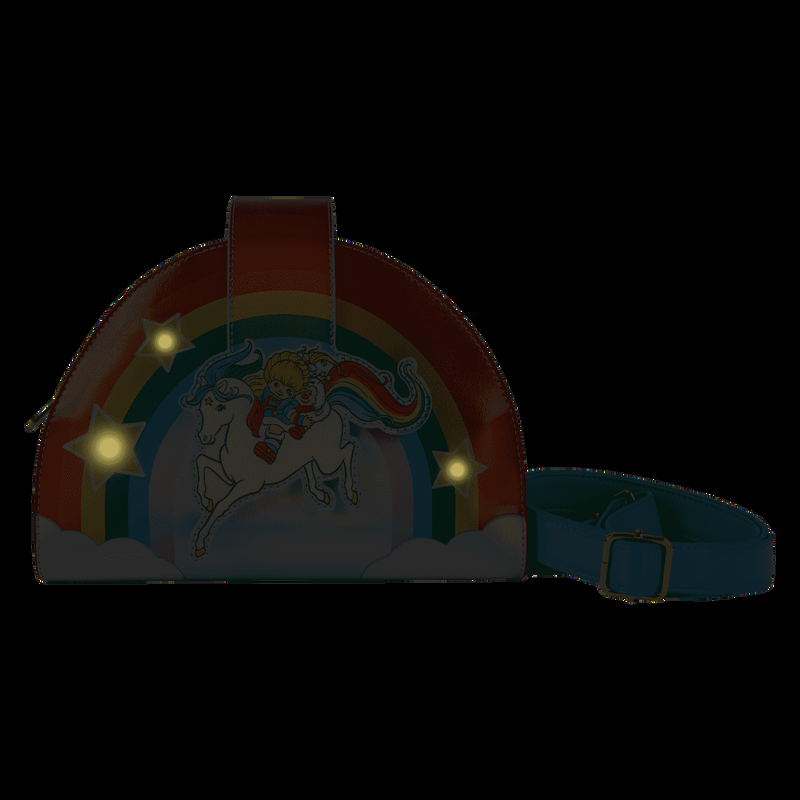 Loungefly Rainbow Brite™ & Starlite Rainbow Light Up Figural Crossbody Bag
