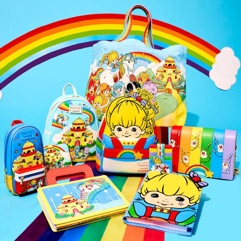 Loungefly Rainbow Brite™ The Color Kids Rainbow Handle Canvas Tote Bag