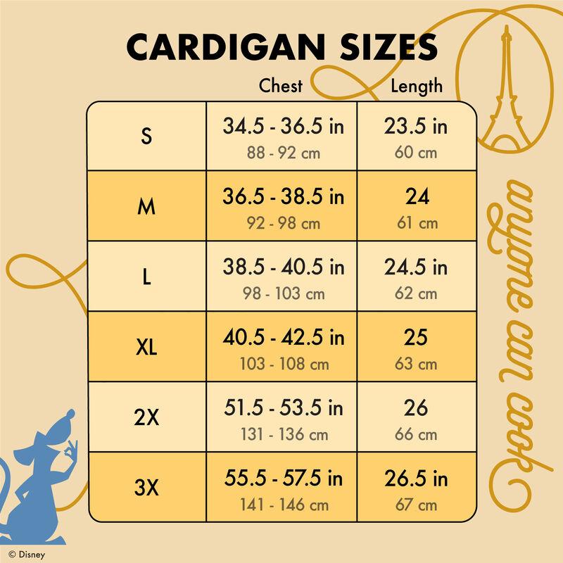 Loungefly Ratatouille Anyone Can Cook Collared Cardigan