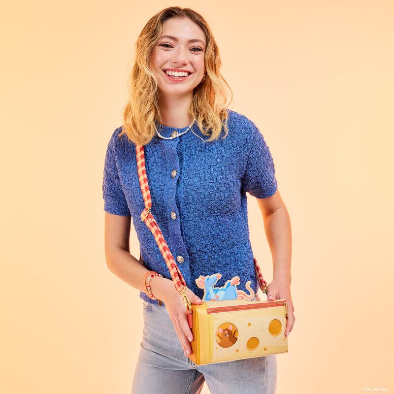loungefly Ratatouille Charcuterie Cheese Figural Crossbody Bag