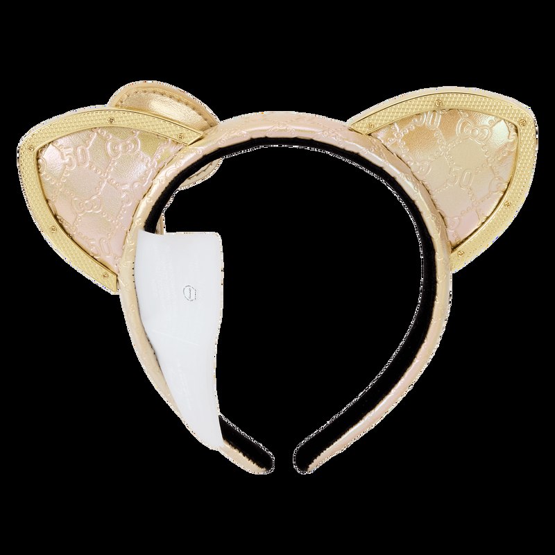 Loungefly Sanrio Hello Kitty 50th Anniversary Metallic Gold Ear Headband