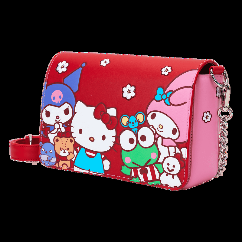 Loungefly Sanrio Hello Kitty & Friends Color Block Crossbody Bag