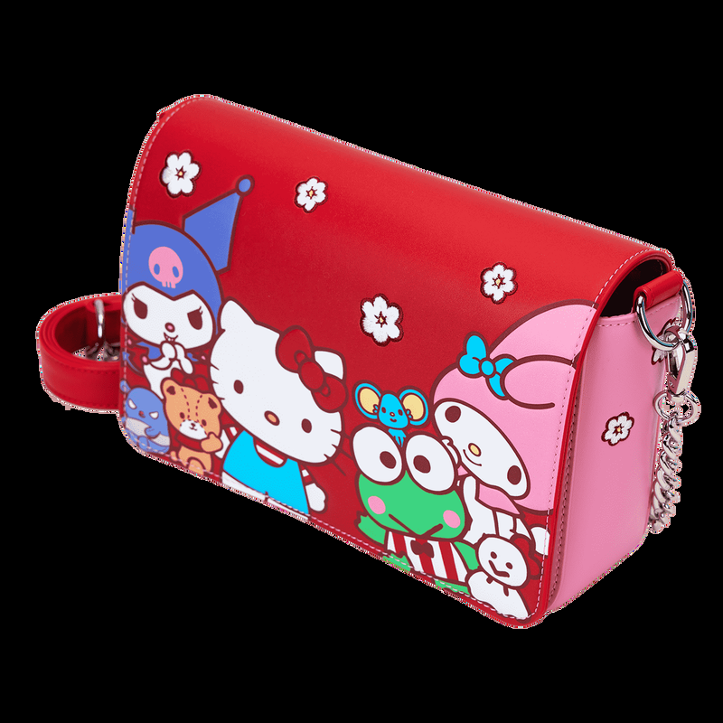 Loungefly Sanrio Hello Kitty & Friends Color Block Crossbody Bag