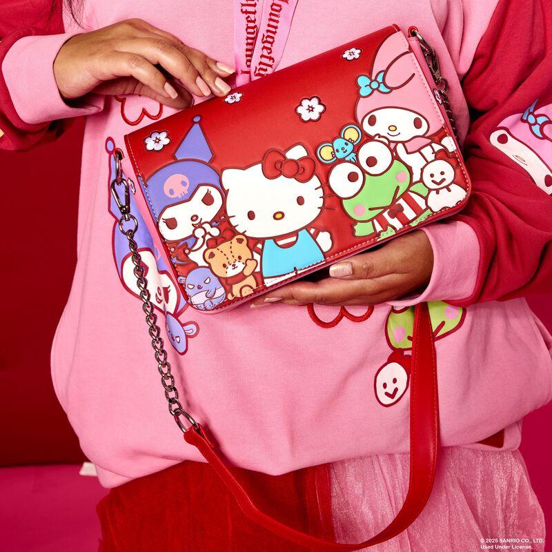 loungefly Sanrio Hello Kitty & Friends Color Block Crossbody Bag