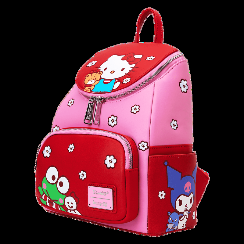 Loungefly Sanrio Hello Kitty & Friends Color Block Mini Backpack