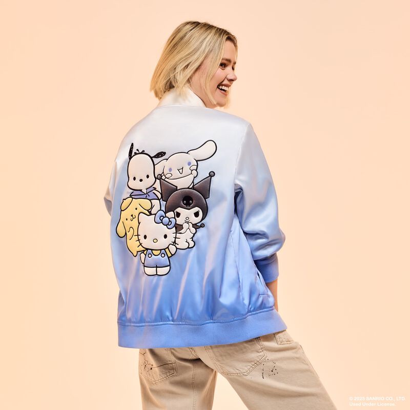 Loungefly Sanrio Hello Kitty & Friends Unisex Bomber Jacket