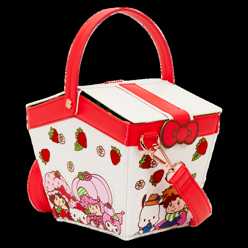 Loungefly Sanrio Hello Kitty & Friends X Strawberry Shortcake Scented Figural Basket Crossbody Bag