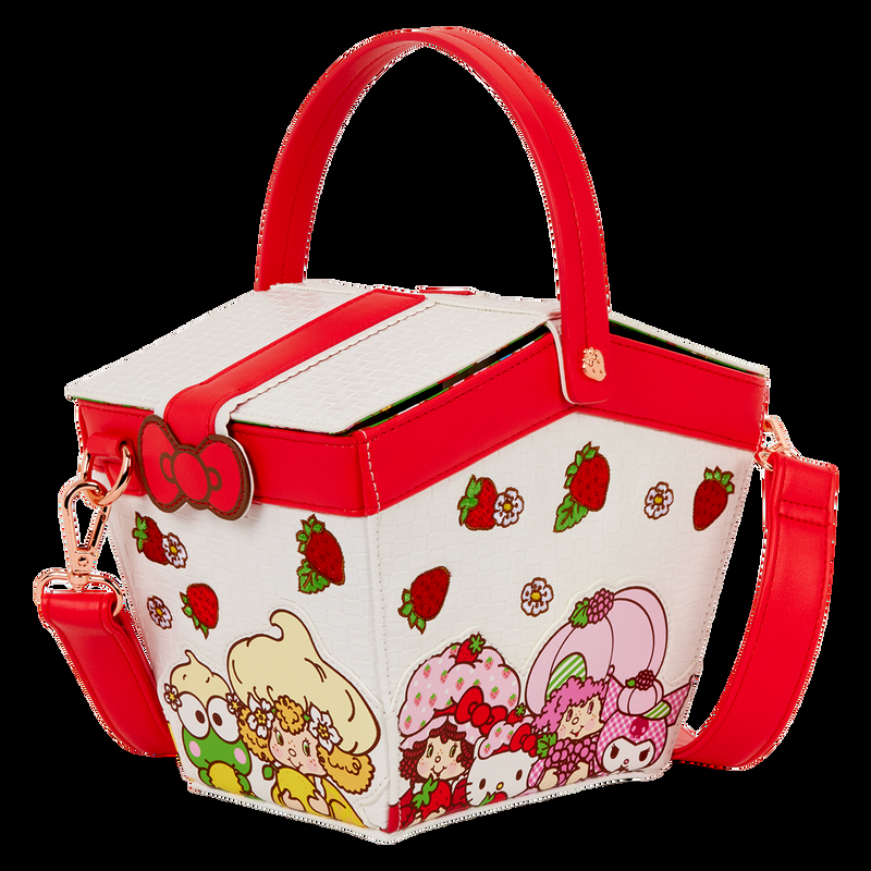 Loungefly Sanrio Hello Kitty & Friends X Strawberry Shortcake Scented Figural Basket Crossbody Bag
