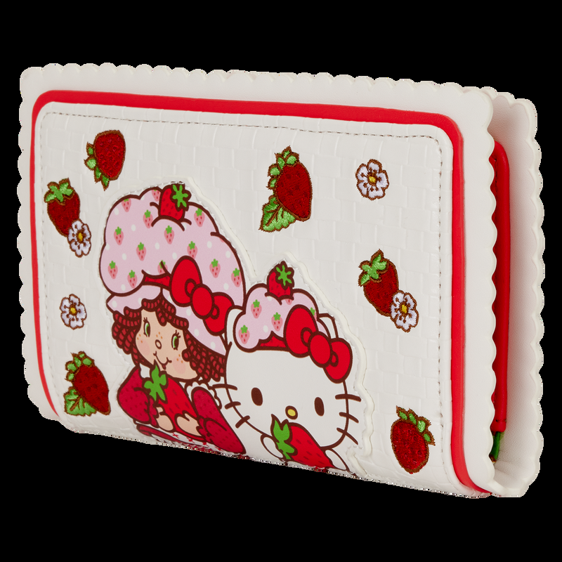 Loungefly Sanrio Hello Kitty & Friends X Strawberry Shortcake Flap Wallet