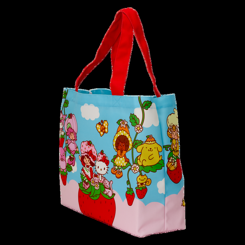 Loungefly Sanrio Hello Kitty & Friends X Strawberry Shortcake Canvas Tote Bag