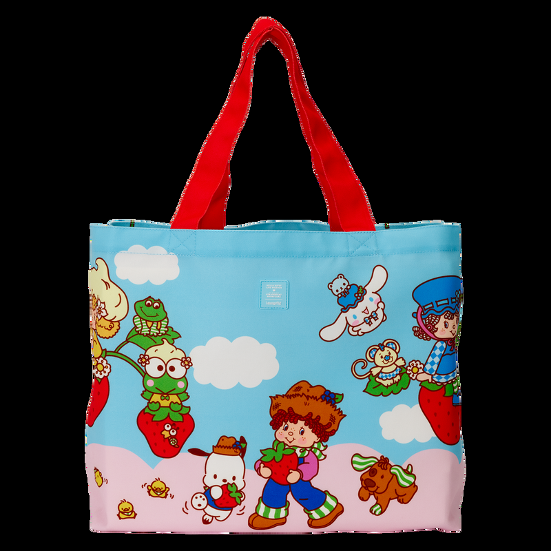 Loungefly Sanrio Hello Kitty & Friends X Strawberry Shortcake Canvas Tote Bag