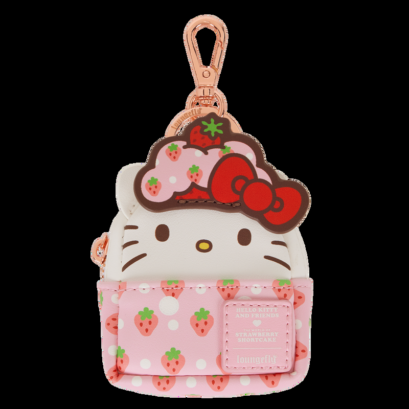 loungefly Sanrio Hello Kitty & Friends x Strawberry Shortcake Cosplay Mystery Mini Backpack Keychain Charm