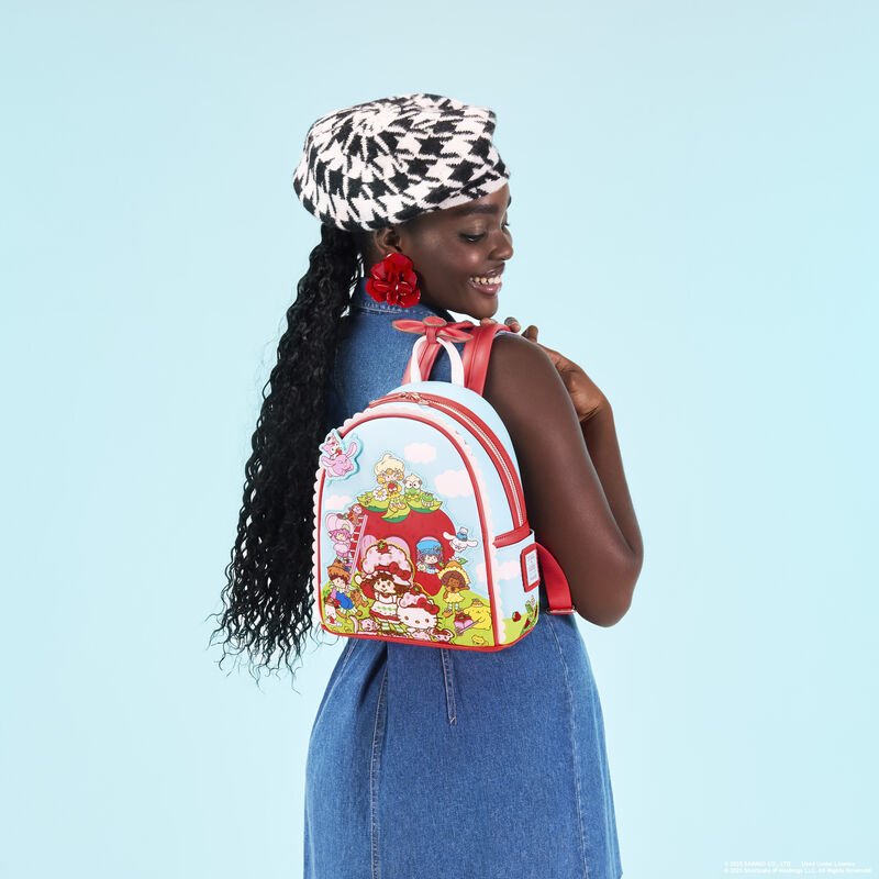 loungefly Sanrio Hello Kitty & Friends x Strawberry Shortcake Scented Mini Backpack