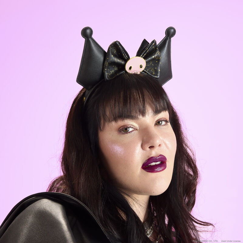 loungefly Sanrio Kuromi 20th Anniversary Ear Headband