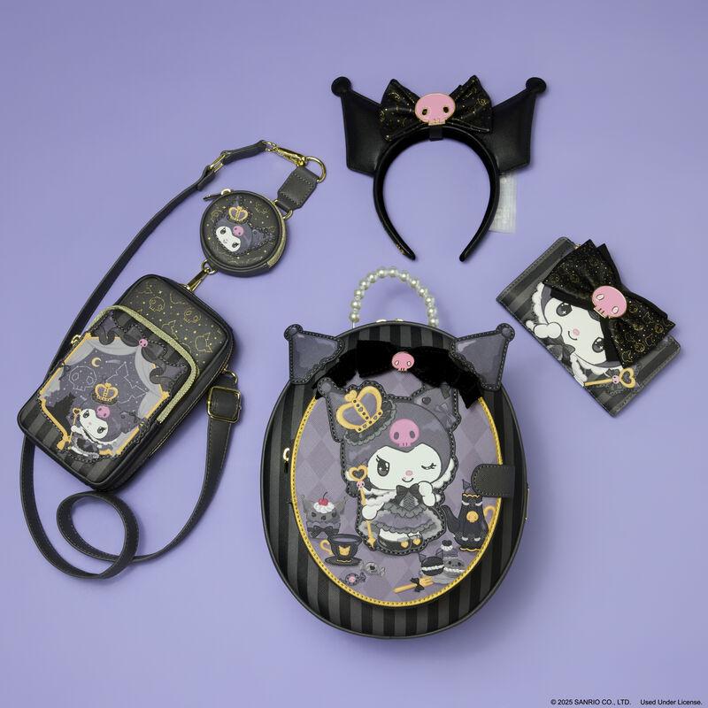 Loungefly Sanrio Kuromi 20th Anniversary Flap Wallet
