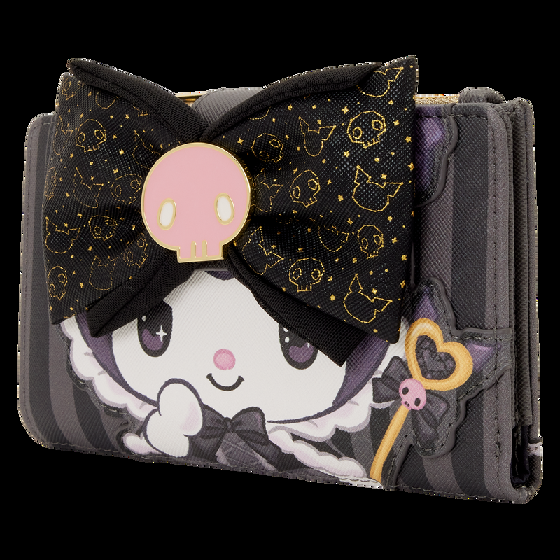 Loungefly Sanrio Kuromi 20th Anniversary Flap Wallet