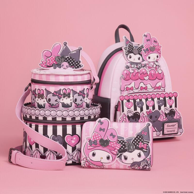 Loungefly Sanrio My Melody & Kuromi Cake Mini Backpack