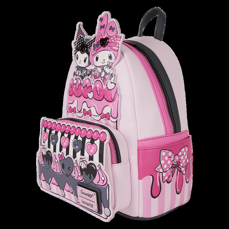 Loungefly Sanrio My Melody & Kuromi Cake Mini Backpack