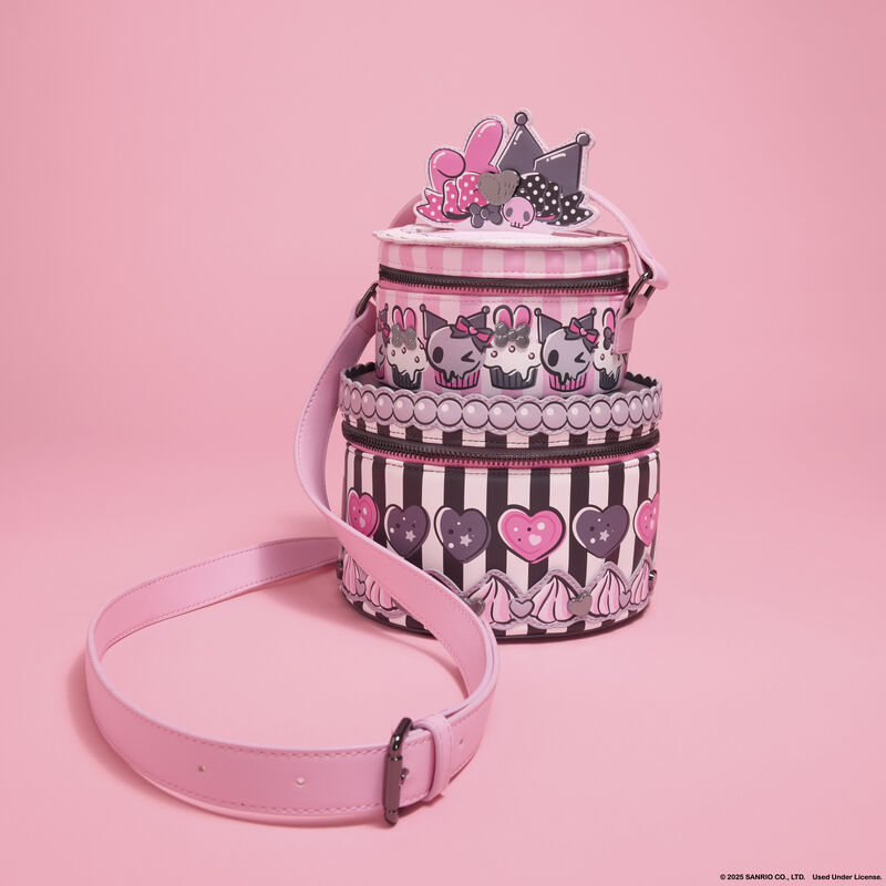 Loungefly Sanrio My Melody & Kuromi Figural Cake Crossbody Bag