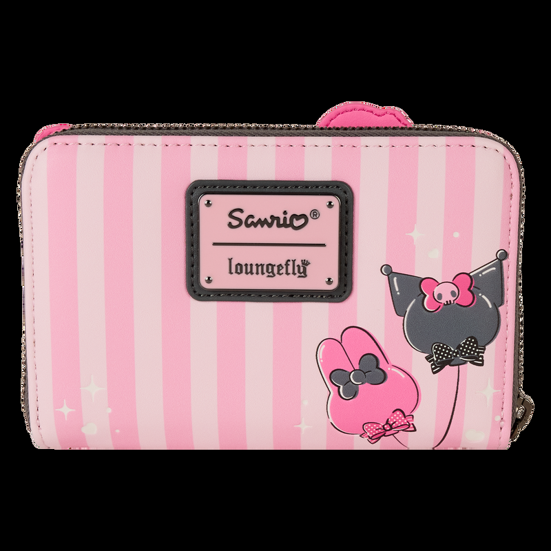 Loungefly Sanrio My Melody & Kuromi Zip Around Wallet