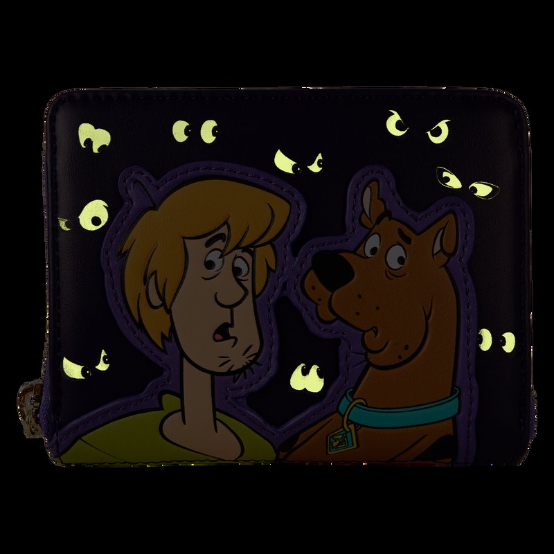 Loungefly Scooby-Doo™ Mystery Inc. Glow Zip Around Wallet