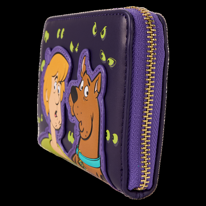 Loungefly Scooby-Doo™ Mystery Inc. Glow Zip Around Wallet