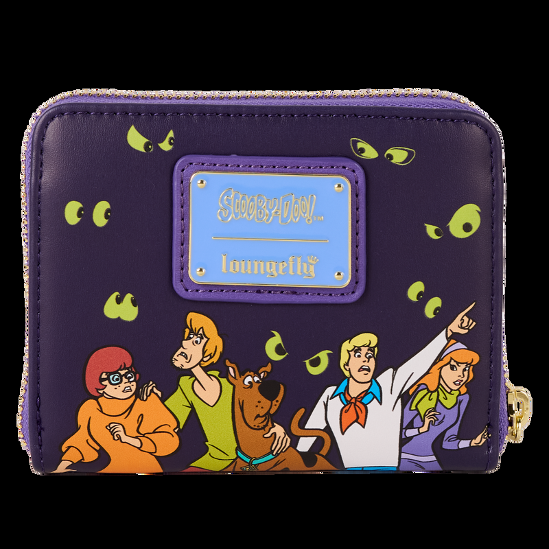Loungefly Scooby-Doo™ Mystery Inc. Glow Zip Around Wallet