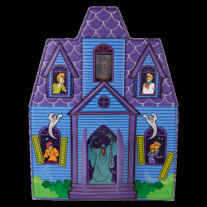 Loungefly Scooby-Doo™ Mystery Inc. Haunted Mansion Lenticular Mini Backpack