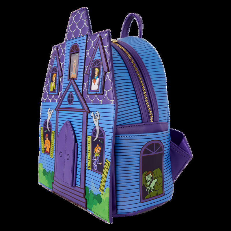 Loungefly Scooby-Doo™ Mystery Inc. Haunted Mansion Lenticular Mini Backpack