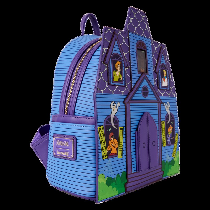 Loungefly Scooby-Doo™ Mystery Inc. Haunted Mansion Lenticular Mini Backpack