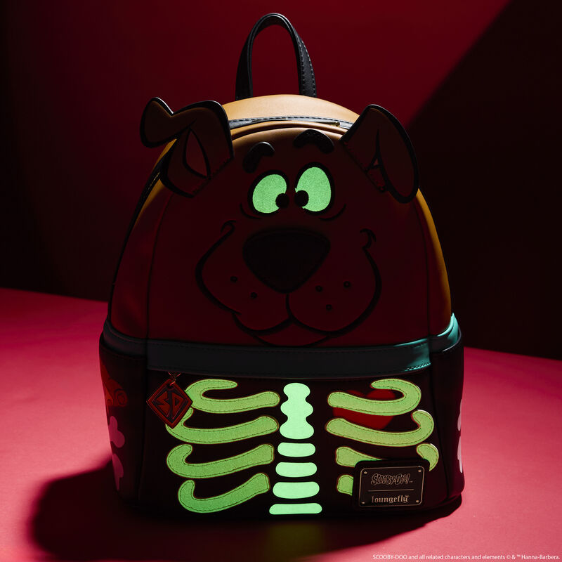 Loungefly Scooby-Doo™ Skeleton Cosplay Glow Mini Backpack