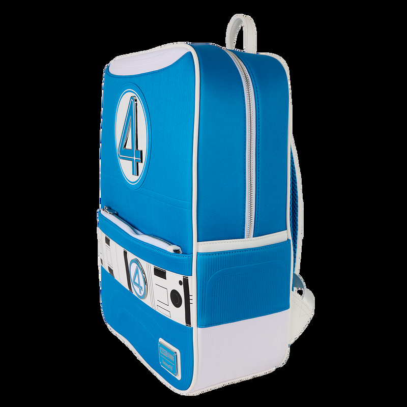 Loungefly SDCC Limited Edition Fantastic Four Uniform Full-Size Backpack With Pin
